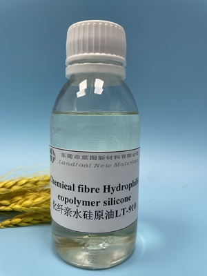 Kimyasal Elyaf İçin %90 Hidrofilik Kopolimer Silikon Yağı Soluk Sarı Şeffaf